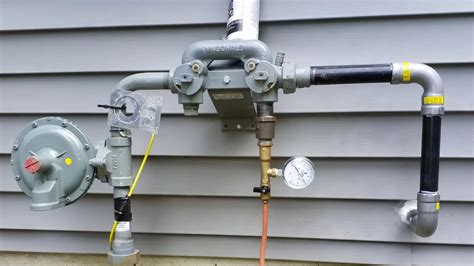 howto pressure test soft copper gas line|gas line pressure testing.